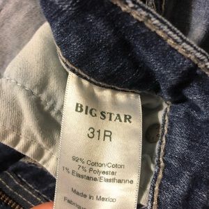 Big Star Jeans - Ladies Big Star size 31 Maddie fit Big Star Jeans - Ladies Big Star size 31 Maddie fit